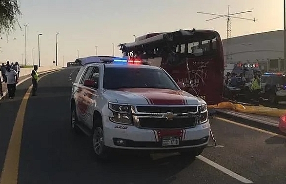 Dubai bus crash kills 17, including 12 Indians