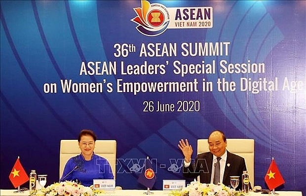 ASEAN leaders debate women’s empowerment in digital age
