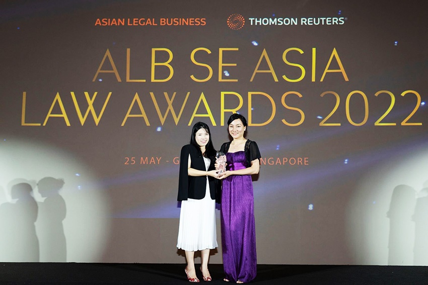 LNT &amp; Partners wins the ALB Vietnam Law Award 2022