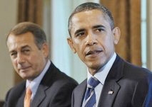 Obama 'far apart' from Republicans on debt deal