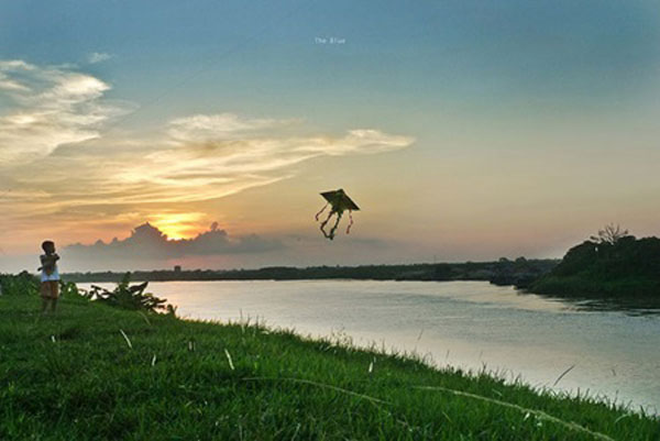 Duong River maintains its poetic beauty