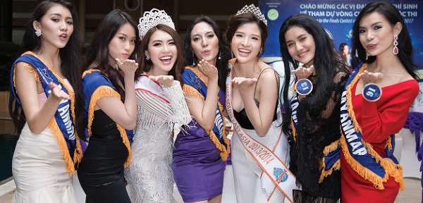 Ambassadors of ASEAN beauty and friendship : Miss ASEAN Friendship 2017