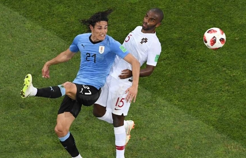 World Cup: Cavani fires Uruguay into last eight as Ronaldo dream ends