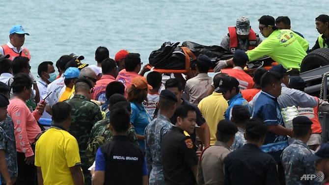 37 dead 18 unaccounted for in thai tourist boat capsize