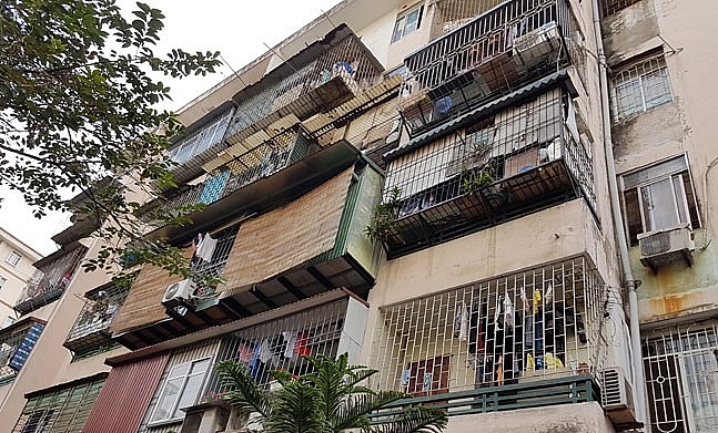 caged balcony apartments lead to a dead end