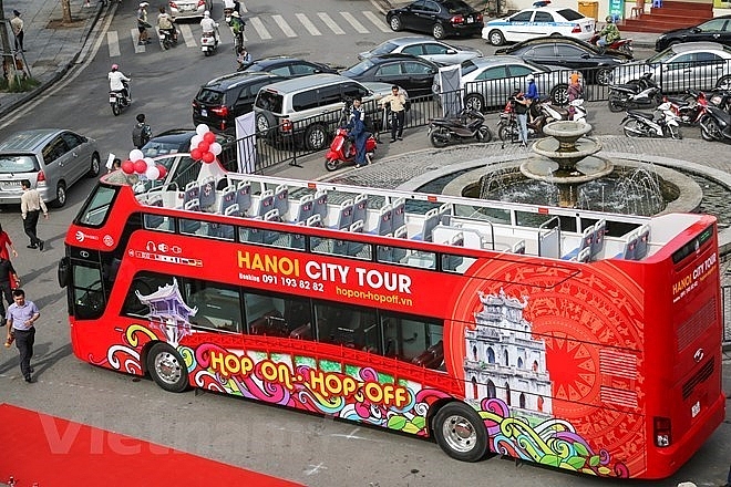hanois open top bus to run during evenings from august 1