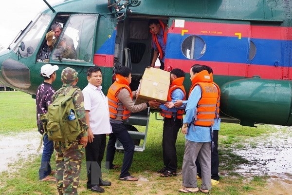 military region 5 asks units to join rescue efforts in laos
