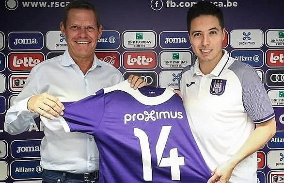 Nasri reunites with Kompany to be an 'example' to Anderlecht's youngsters