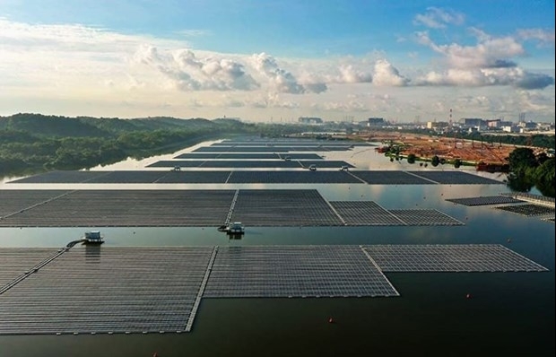 Singapore opens one of world’s largest floating solar power farms