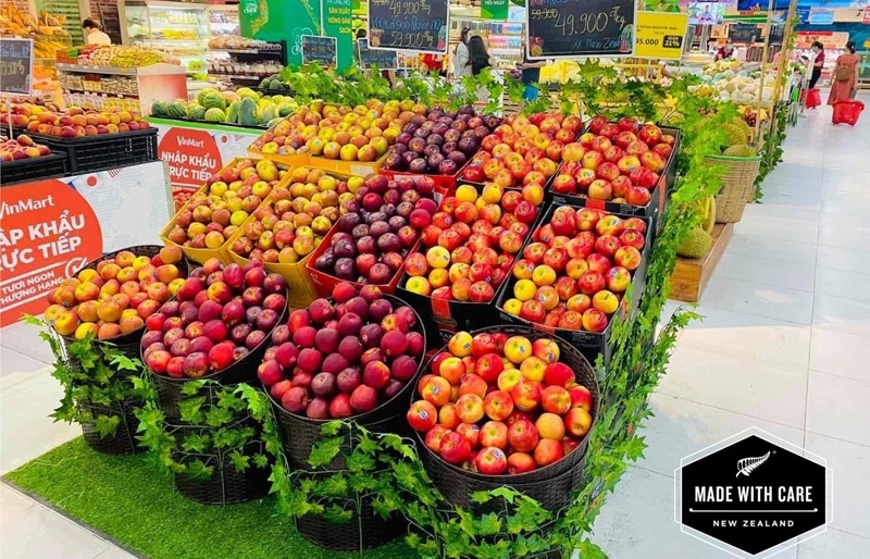 New Zealand Fruit Week launches at Vinmart retail chain with quality fruits
