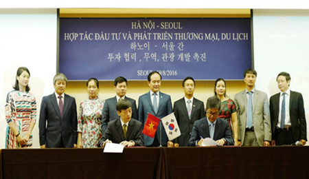 hanoi seoul step up broader cooperation