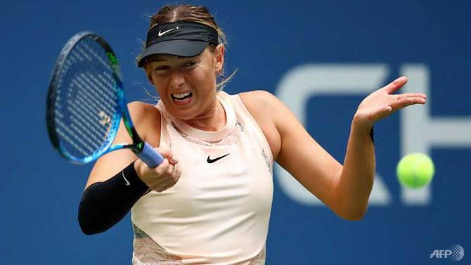 Sharapova battles on while Kyrgios crashes out at US Open