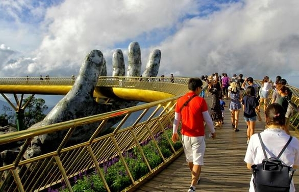 In the hands of the gods: Vietnam's Golden Bridge