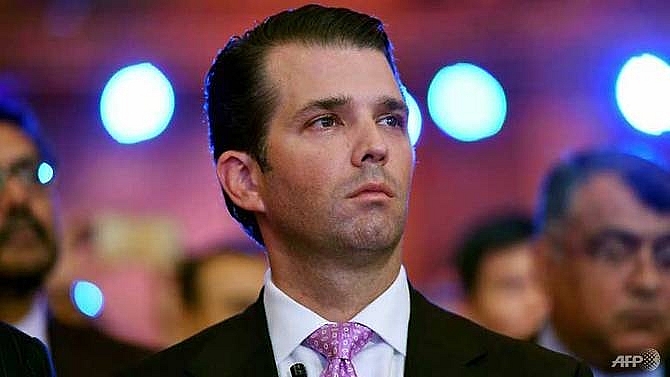trump admits son met with russian to get information on opponent