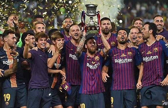 Barcelona fight back to win Spanish Supercup