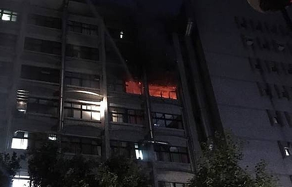 Nine killed in Taiwan hospice blaze