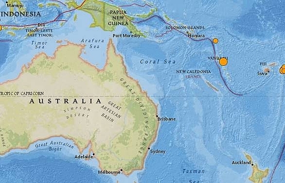 6.7-magnitude earthquake hits Vanuatu