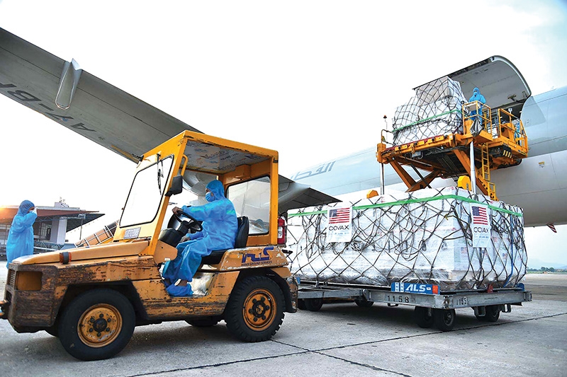 Vietnam received a package of Moderna vaccines from the US via the COVAX mechanism on July 25