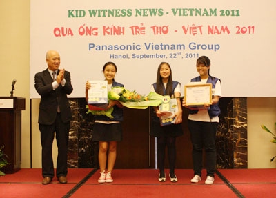Panasonic Vietnam’s KWN 2011 awarded Hanoi schools