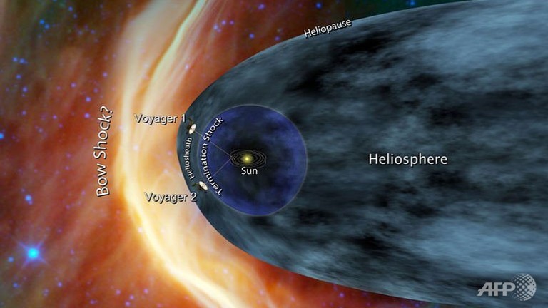 nasas voyager first spacecraft to exit solar system