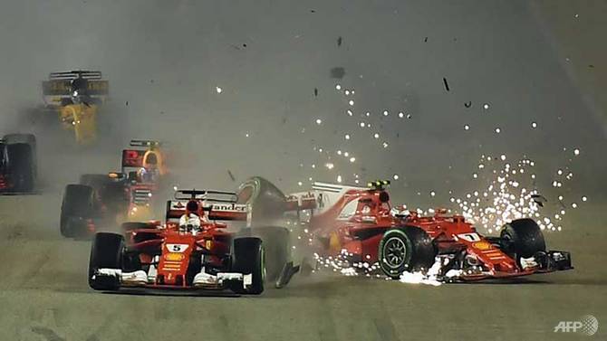 Vettel, Raikkonen escape punishment over crash