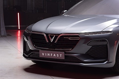 vinfast introduces exterior design images of sedan and suv