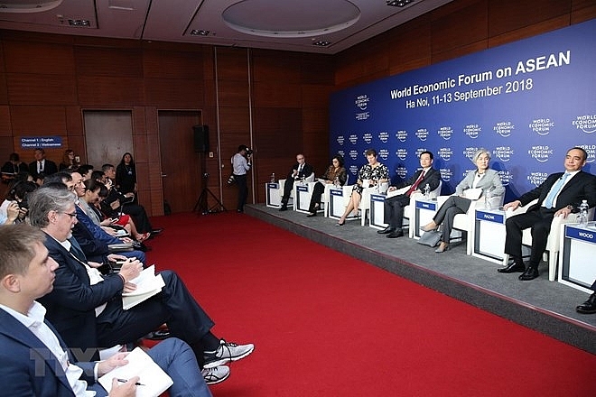 wef on asean co chairs share views of forum