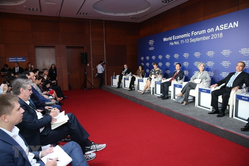 world economic forum on asean opens in hanoi