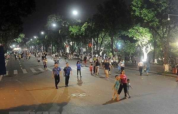 hoan kiem pedestrian zone an attraction of hanoi