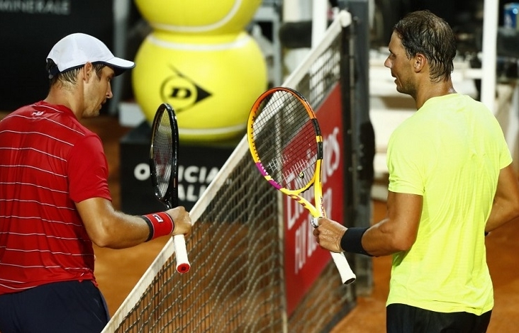 Nadal sweeps into Rome quarter-finals