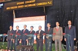 sacombank opens its subsidiary in cambodia