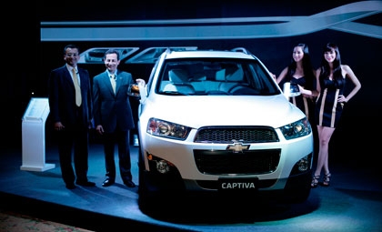 New Chevrolet Captiva launched in Vietnam