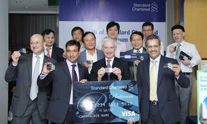 SCB launched platinum debit card