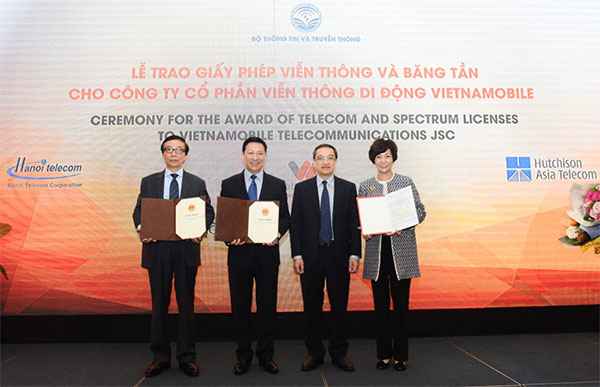 Vietnamobile receives telecom, spectrum licences from MIC