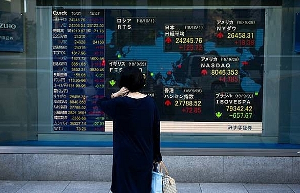 Asian markets cautious after US volatility