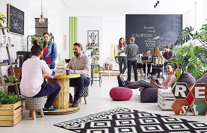 Co-working spaces shine  as global giants approach