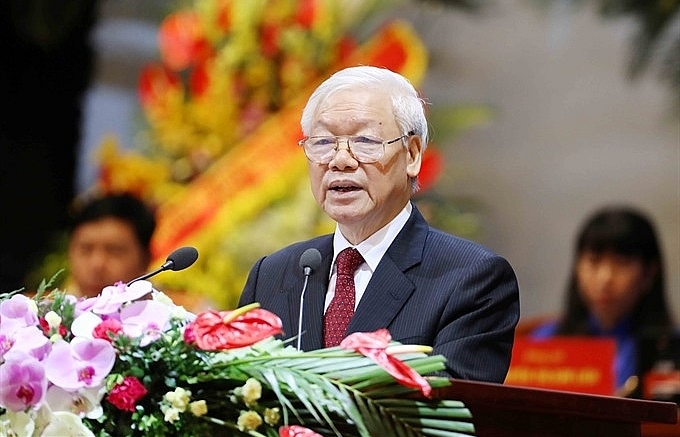 national assemblys voting for party chief trong to become president held today