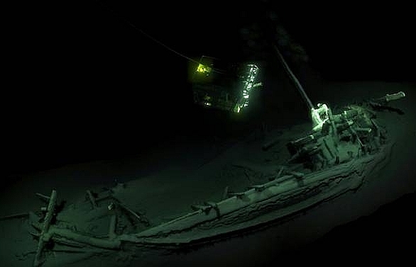 World's oldest intact shipwreck from 2,400 years ago found in Black Sea