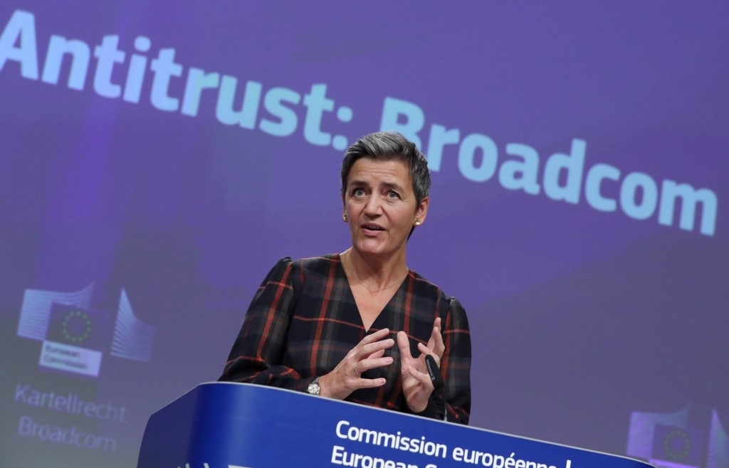 Chip-maker Broadcom settles with EU in anti-trust case
