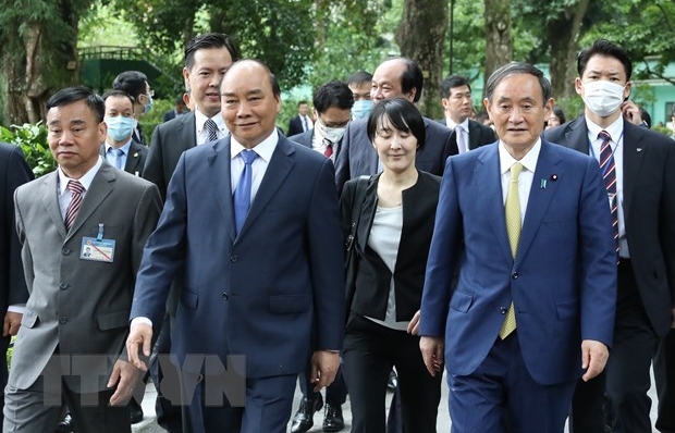 Japanese news agency spotlights PM Suga Yoshihide’s Vietnam visit