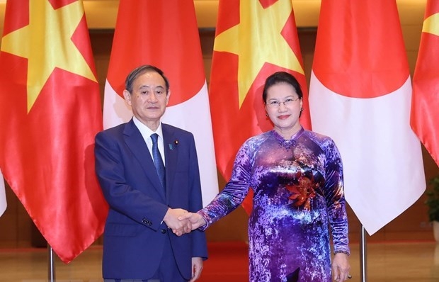 National Assembly Chairwoman meets Japanese Prime Minister