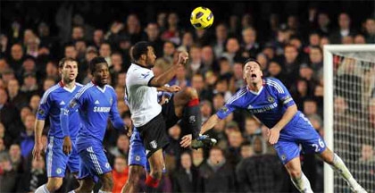 Football: Chelsea extend lead after Manchester stalemate