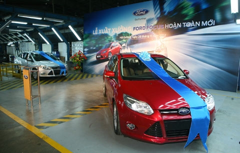 Ford Vietnam celebrates first all-new Focus off-the-line