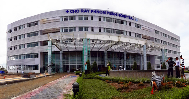 cho ray phnom penh hospital to open in january