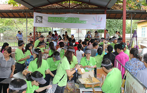 ace organises day of service as part of regional philanthropic initiative