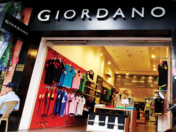 giordano targets early retail entry