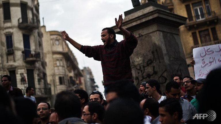 student killed in demonstration at cairo university