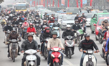 motorbikes involved in 70 per cent of road accidents