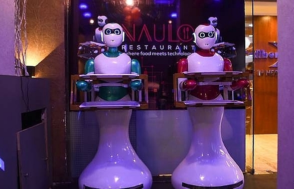 Nepal's first robot waiter is ready for orders