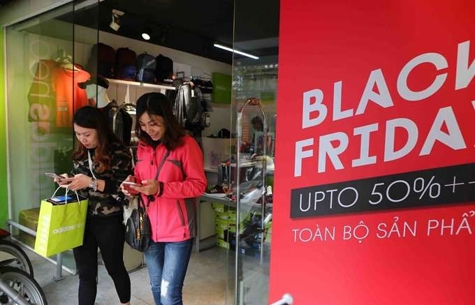 Vietnamese shoppers go mad for Black Friday